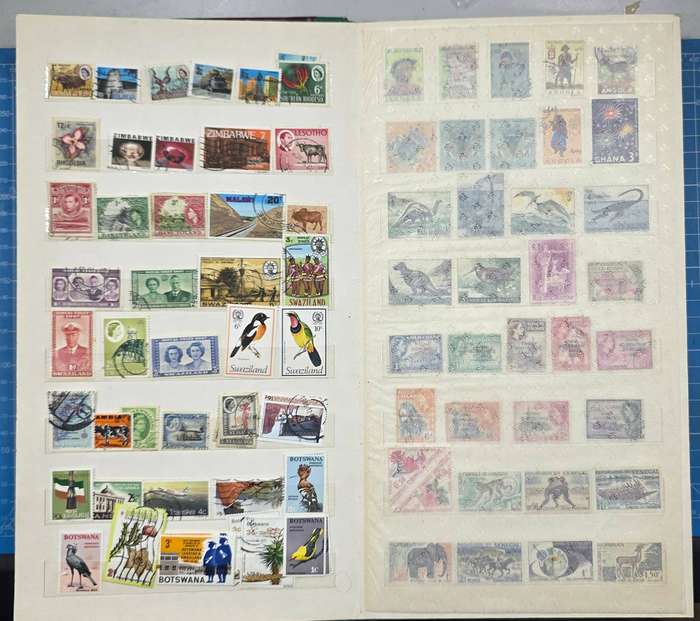 Stock Book: 8/14 with Homelands/ Swazi/Basotho/SWA Used/Mint: Nice Starter