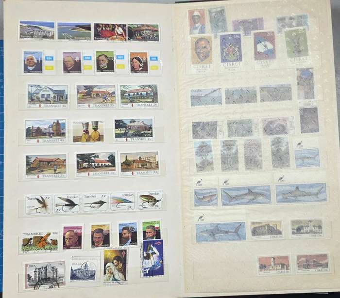 Stock Book: 8/14 with Homelands/ Swazi/Basotho/SWA Used/Mint: Nice Starter