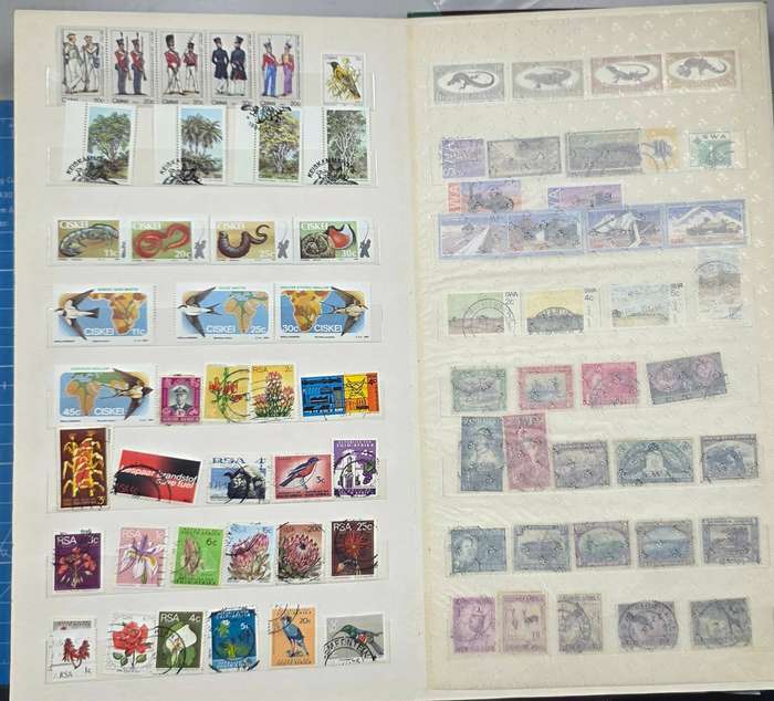 Stock Book: 8/14 with Homelands/ Swazi/Basotho/SWA Used/Mint: Nice Starter