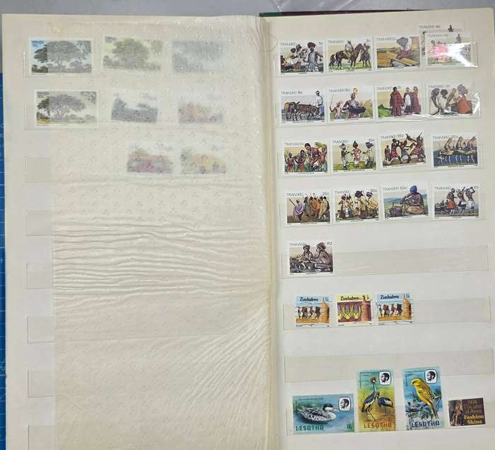 Stock Book: 8/14 with Homelands/ Swazi/Basotho/SWA Used/Mint: Nice Starter