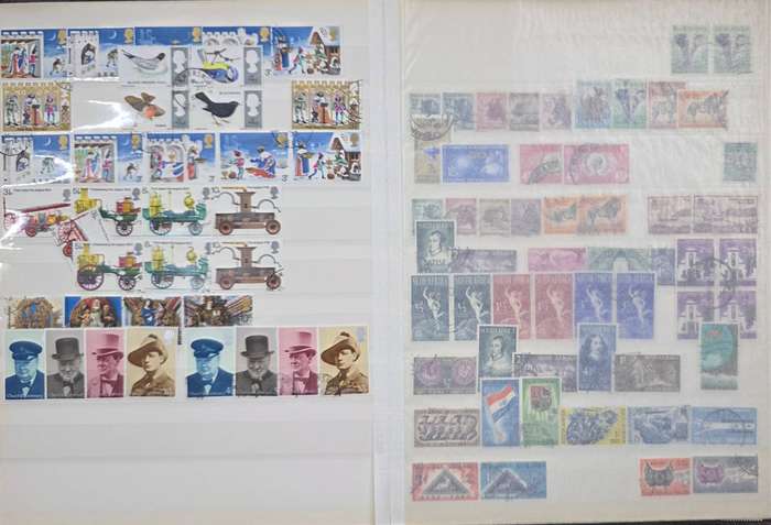 Lighthouse Stock Book: 8/16 with Britain/ Union SA/RSA - Used/CTO/UMM: Finds Possible!