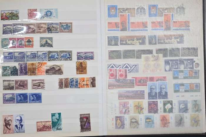 Lighthouse Stock Book: 8/16 with Britain/ Union SA/RSA - Used/CTO/UMM: Finds Possible!