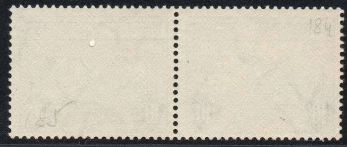 Union of SA 1933: 10 Shilling Blue and Sepia UMM: SACC 63 @ CV R 2000