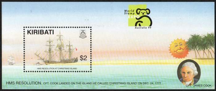 Kiribati 1999: International Stamp Exhibition Australia - UMM M/S: MC 38