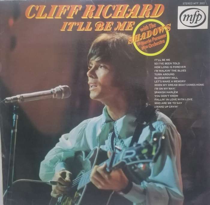 CLIFF RICHARD (IT'LL BE ME) - VINYL IN VERY GOOD  COND. - SEE BELOW FOR INFO.