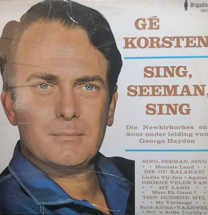 Ge Korsten 'Sings Seeman sing' Vinyl in very good condition .