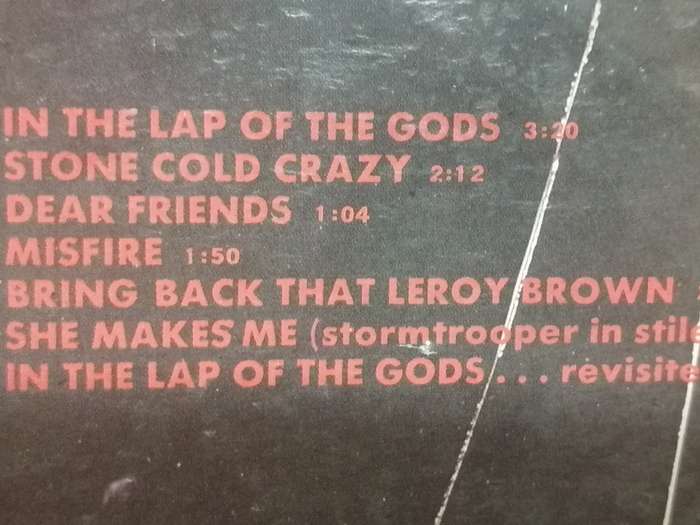 Queen, Sheer heart attack, vinyl.