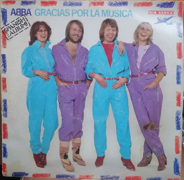 ABBA, Gracias por la music, vinyl.