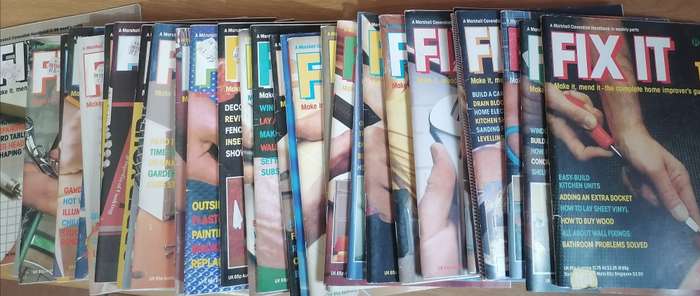 35x Fix it, The complete home improver's guide's, in very good condition.