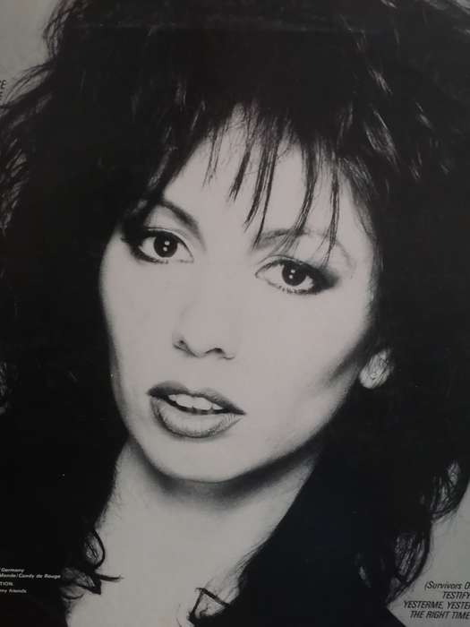 Jennifer Rush, Movin, vinyl very good.