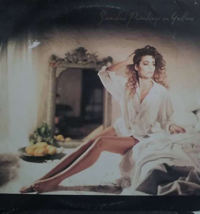 Sandra, Paintings in Yellow, vinyl very good- .