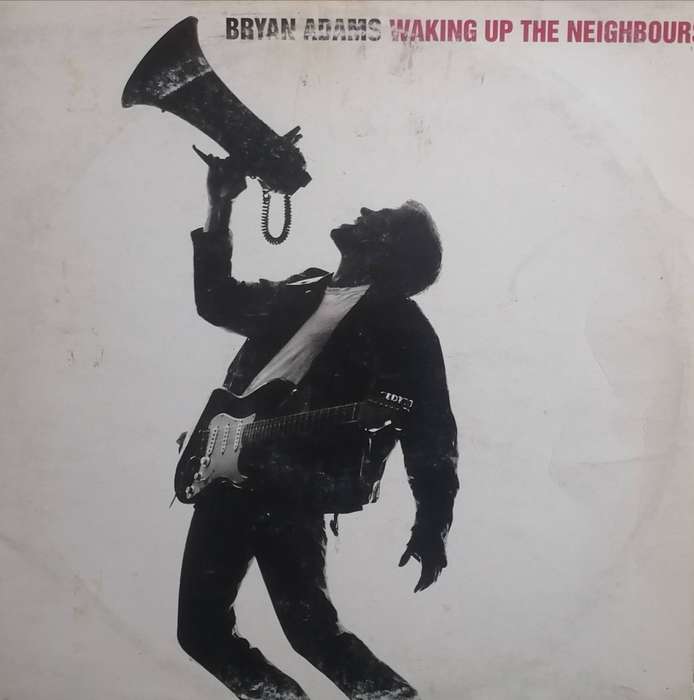 Bryan Adams, Waking up the Neighbours, double album, vinyl's very good.