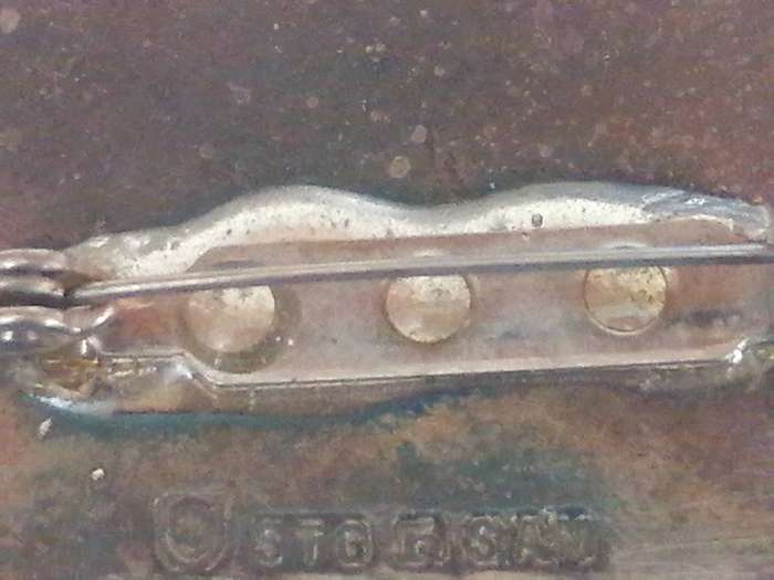 Vintage Sterling Silver Pretoria Eeufees 1955 brooch, 16.2 grams..