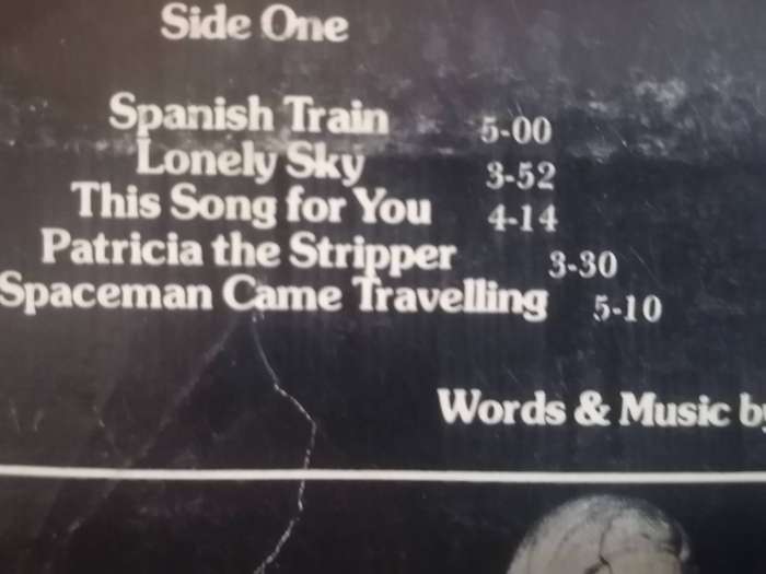Chris De Burgh, Spanish Train ..., vinyl very good .