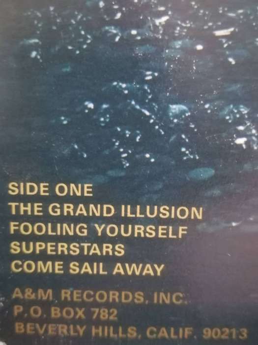 Styx, The Grand Illusion,  vinyl excellent .