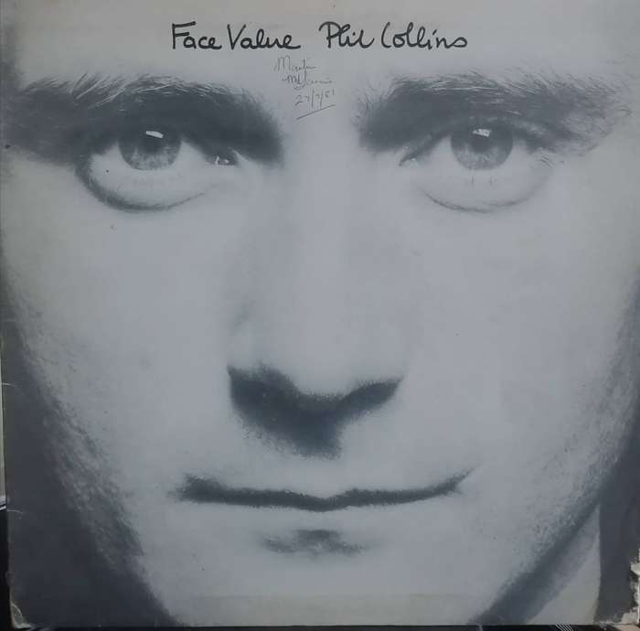 Phil Collins, Face Value, vinyl very good.