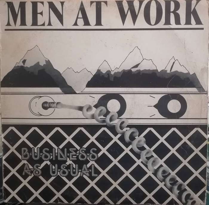 Men at Work, Business as usual, vinyl very good .