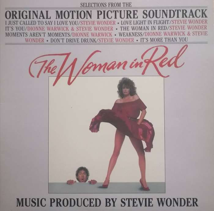 The woman in red, Produced by Stevie Wonder, Original motion picture soundtrack, vinyl excellent.