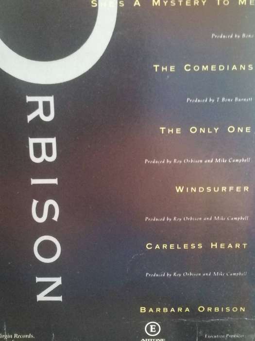 Roy Orbison, Mystery girl, vinyl very good.