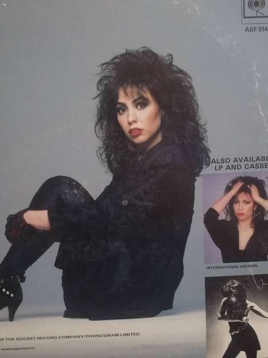 Jennifer Rush, Heart over Mind, vinyl very good.