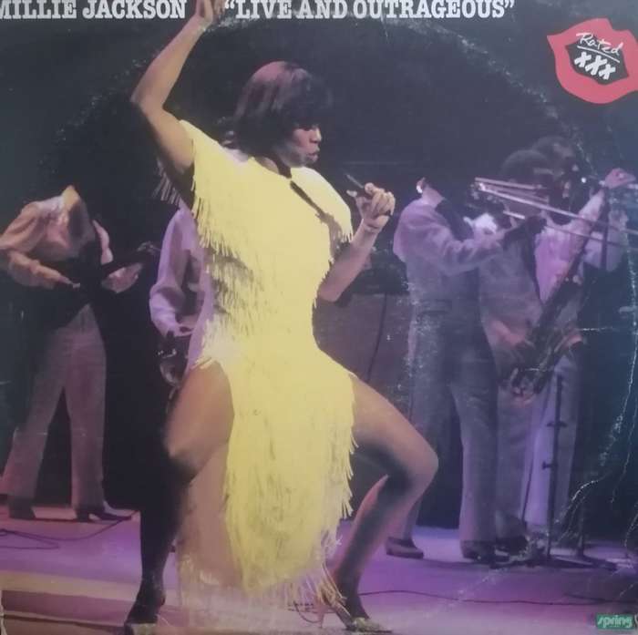 Millie Jackson, LIve and Outrageous, vinyl excellent.