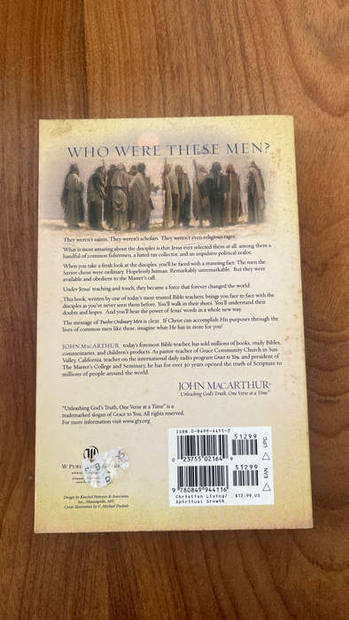 Twelve ordinary men John MacArthur