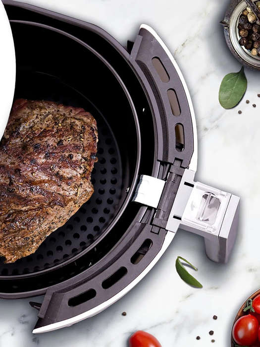 Kenwood - 5,5L Healthy Fry XXL Digital Air Fryer Grey