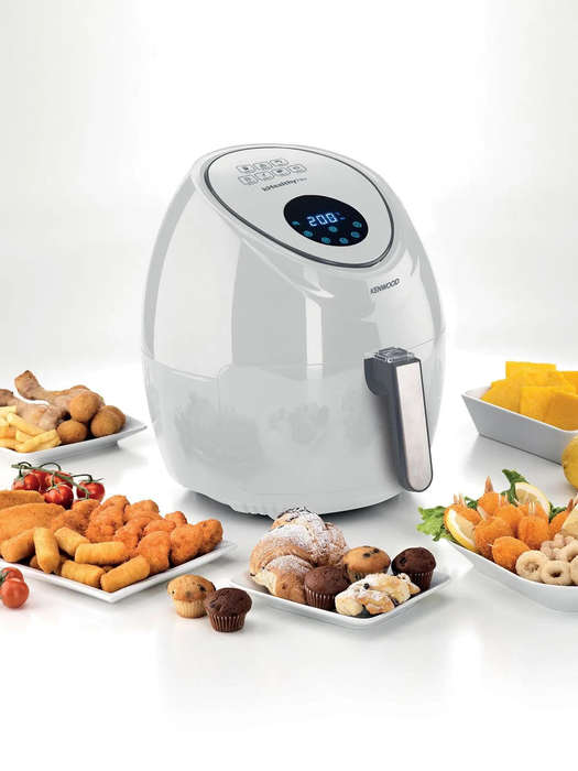 Kenwood - 5,5L Healthy Fry XXL Digital Air Fryer Grey