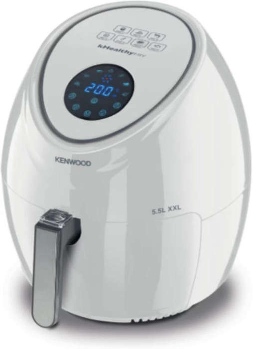 Kenwood - 5,5L Healthy Fry XXL Digital Air Fryer Grey