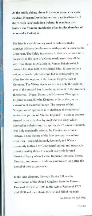 The Isles: A History (Norman Davies)