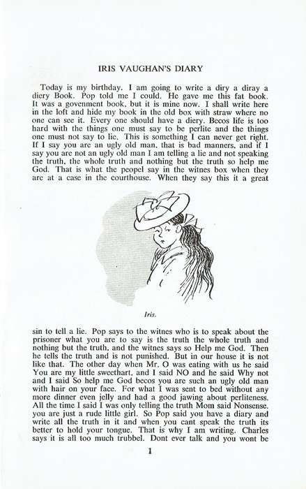 The Diary of Iris Vaughan