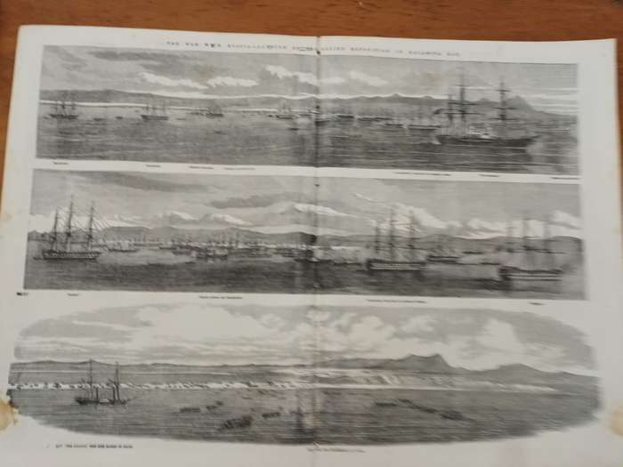 Crimean War: Original leaves from Illustrated London News 1850s, many wood engravings