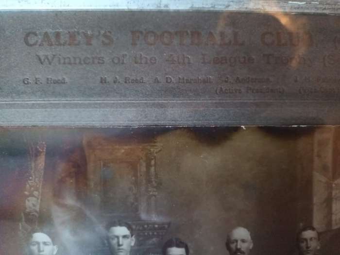 Caley Football Club 1913 Group photograph (Soccer, Sport history)