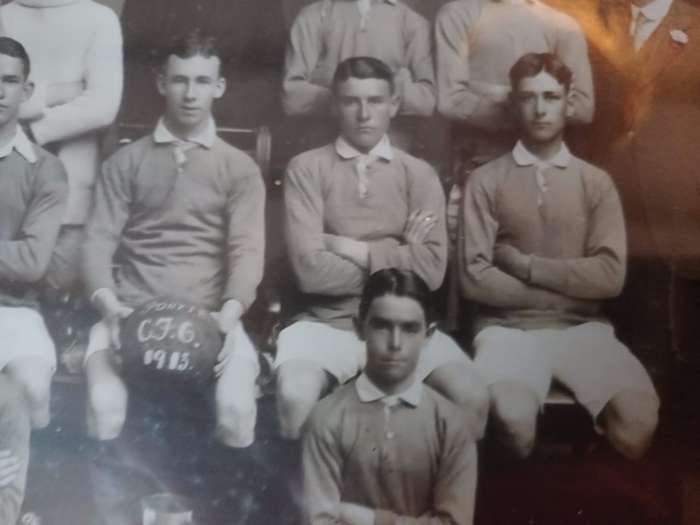 Caley Football Club 1913 Group photograph (Soccer, Sport history)
