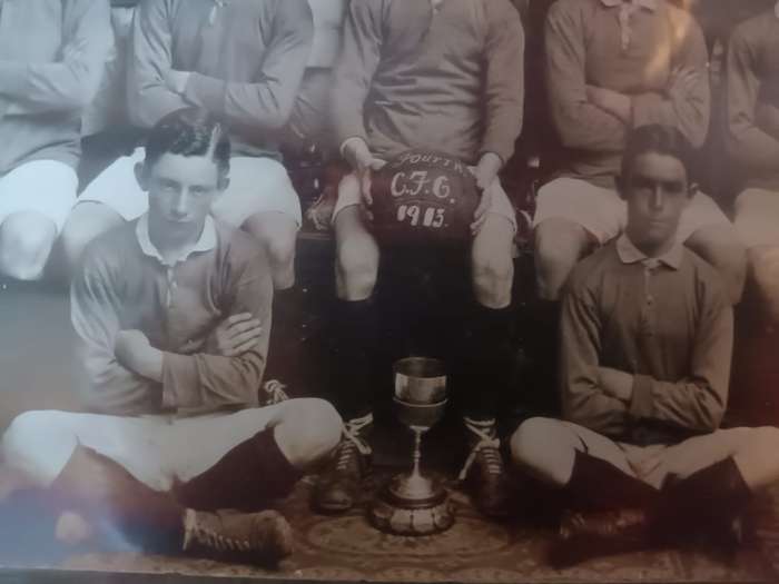 Caley Football Club 1913 Group photograph (Soccer, Sport history)
