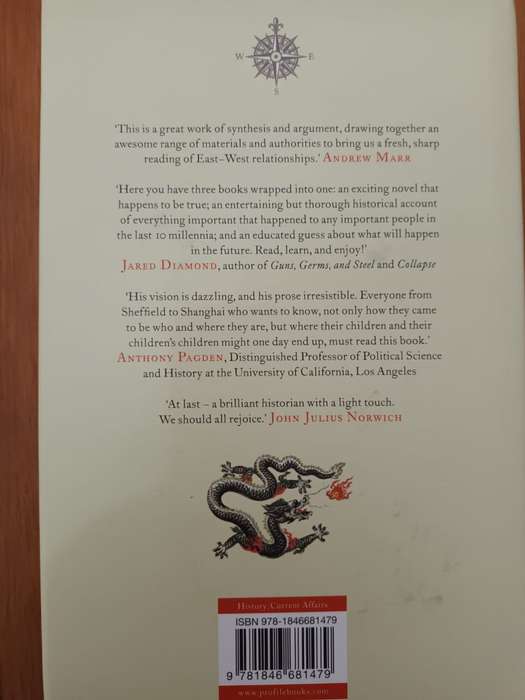 HARDCOVER EDITION: Why the West Rules - For Now (Ian Morris)