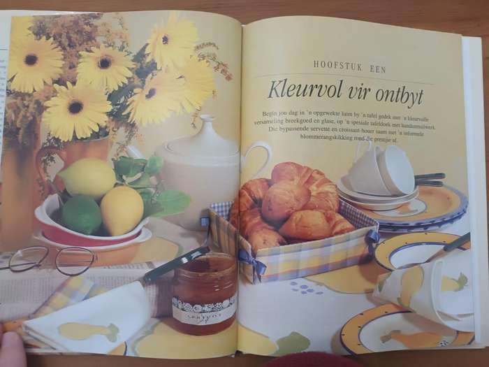 Stap vir stap tafelversiering (Elaine Levitte)