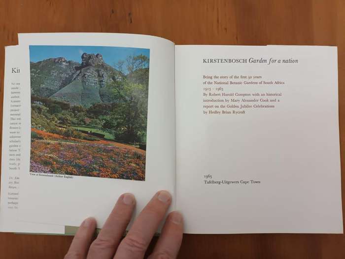 Kirstenbosch, Garden for a Nation (Robert Harold Compton)