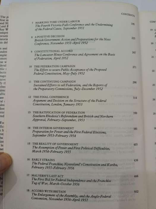 The Welensky Papers: History of the Federation of Rhodesia and Nyasaland