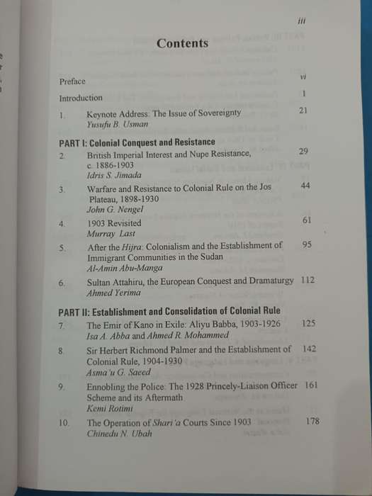 Northern Nigeria: a Century of Transformation, 1903 - 2003