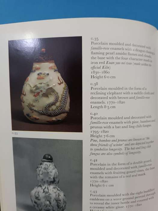 Chinese Snuff Bottles (collection Marquess of Exeter)