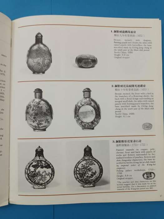 Snuff Bottles of the Ch'Ing Dynasty (Hong Kong Museum of Art)