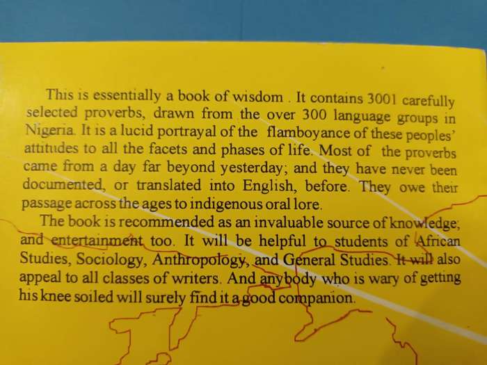 All-Nigerian Proverbs, Volume 1 (Arthur Ozoigbo)