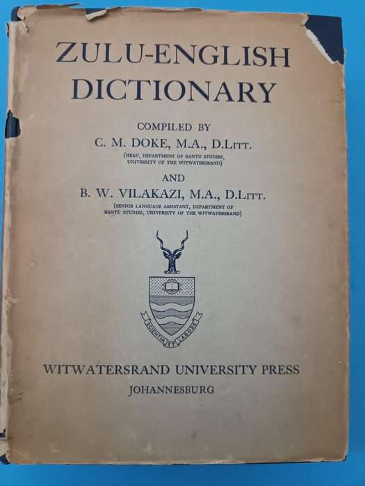 Zulu-English Dictionary (Doke and Vilakazi, 1949 edition)