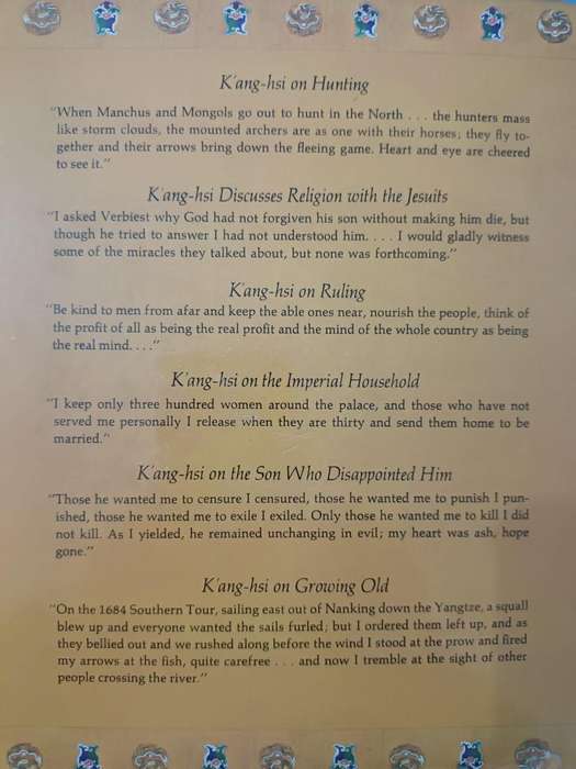 Emperor of China: Self-Portrait of K'Ang-Hsi (Jonathan D. Spence)