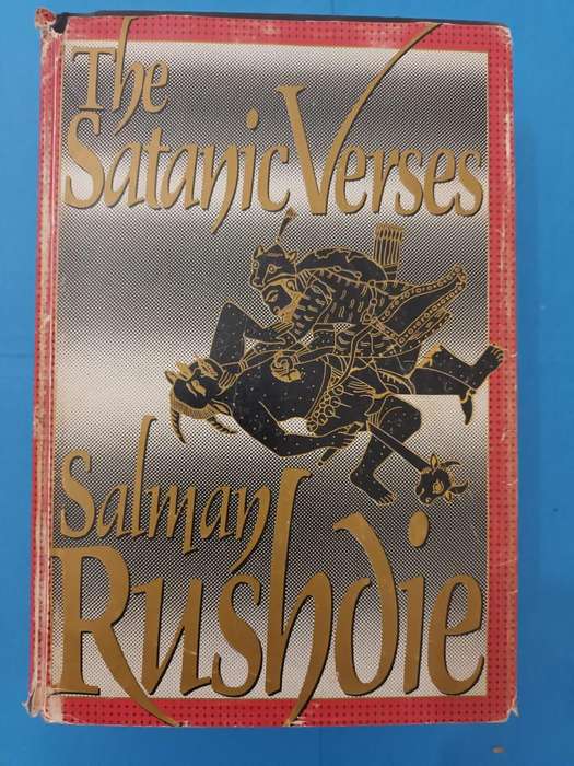 Salman Rushdie, The Satanic Verses, 1988, early U.S. impression