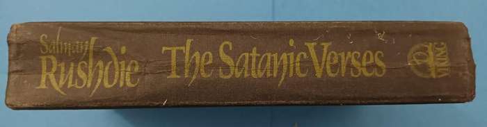 Salman Rushdie, The Satanic Verses, 1988, early U.S. impression