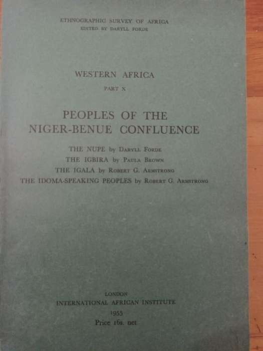 Nigeria: Ethnographic Survey of Africa: Western Africa. Four monographs in the series, 1951 - 1955