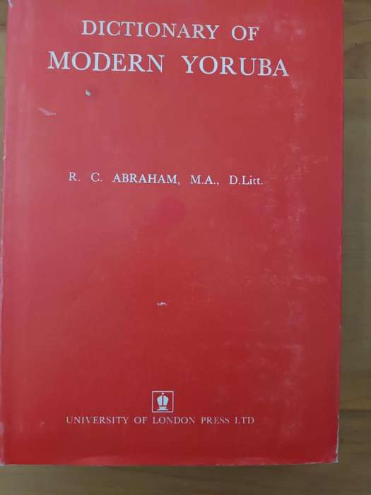 Dictionary of Modern Yoruba
