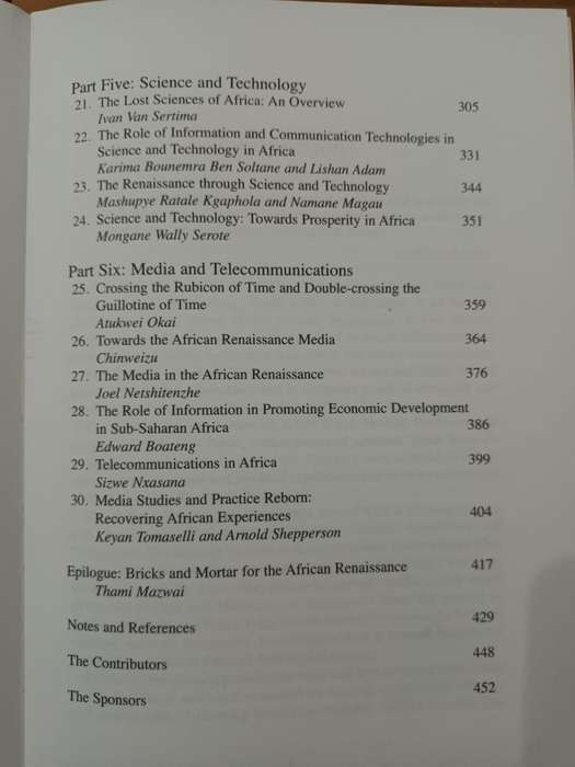 African Renaissance: The New Struggle